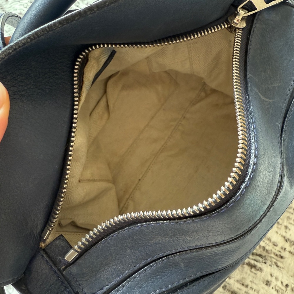Loewe Small Puzzle Bag in Marine Blue - Picture 8 of 11